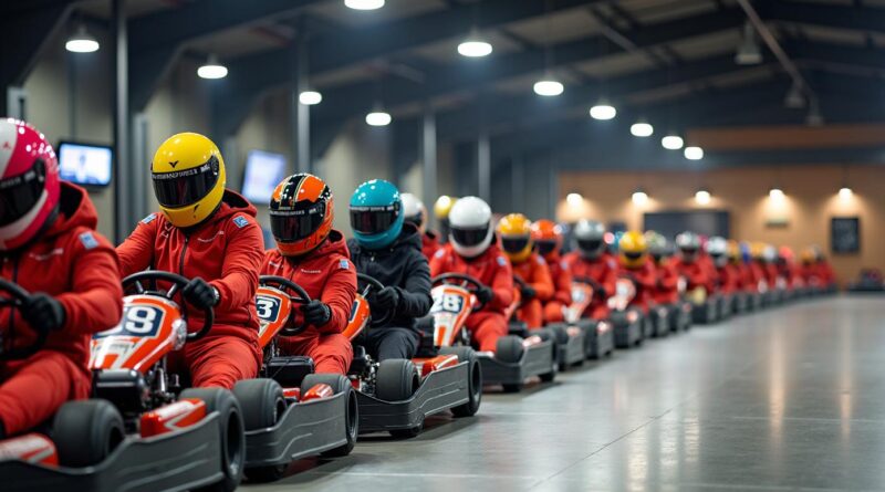 Racehall København, indendørs gokartbane.